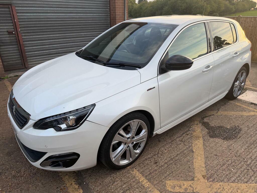 Peugeot 308 1.2 Puretech Gt Line Euro 6 S S White #5