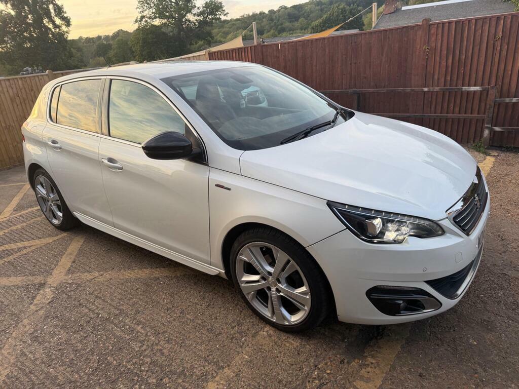 Peugeot 308 1.2 Puretech Gt Line Euro 6 S S White #2