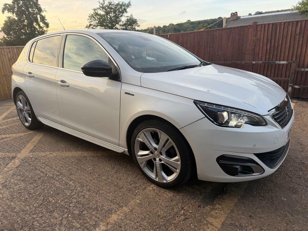 Peugeot 308 1.2 Puretech Gt Line Euro 6 S S White