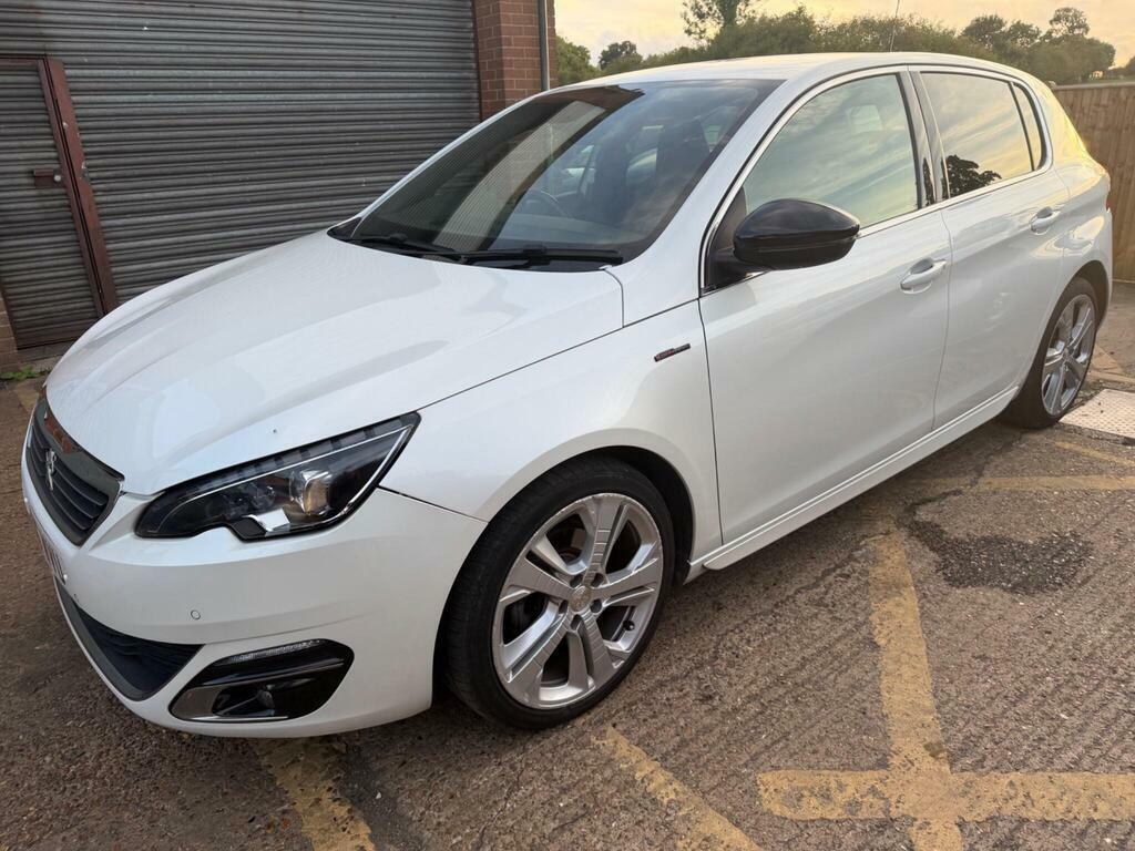 Peugeot 308 1.2 Puretech Gt Line Euro 6 S S White #4