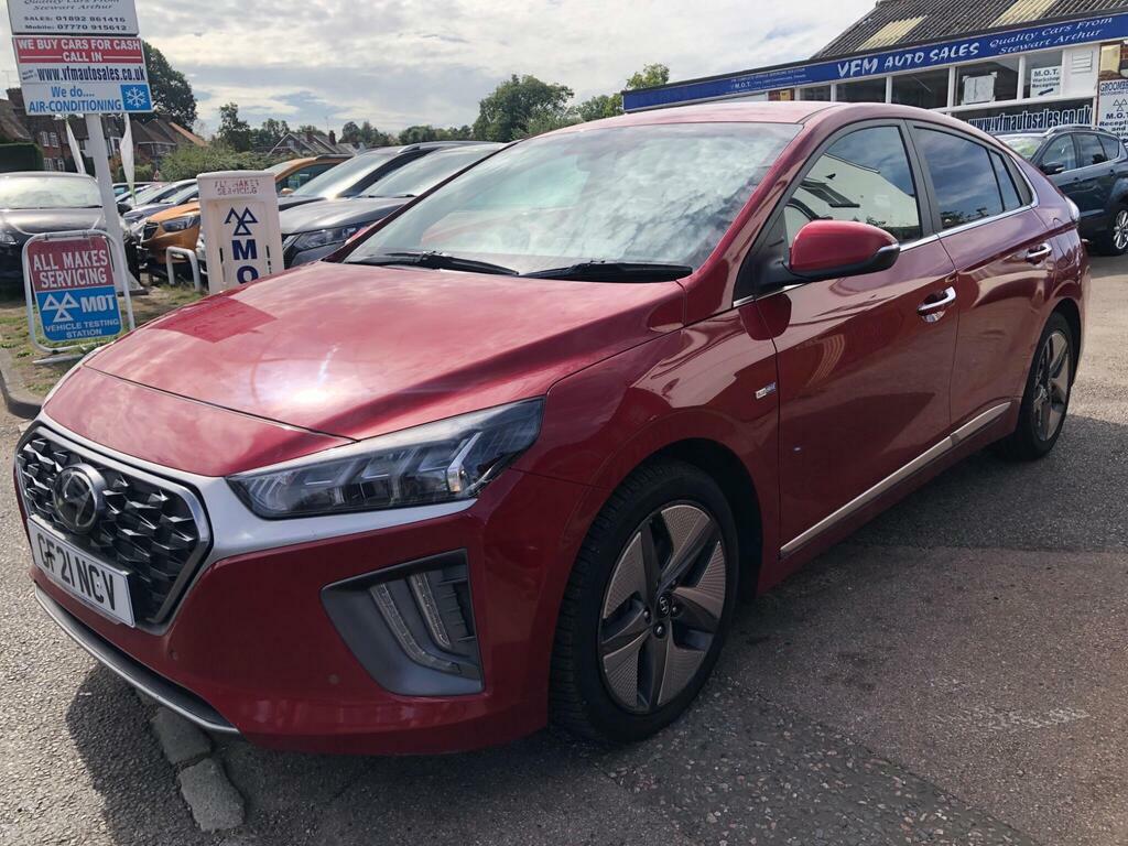 Hyundai Ioniq 1.6 H-gdi Premium Se Dct Euro 6 S S Red #3