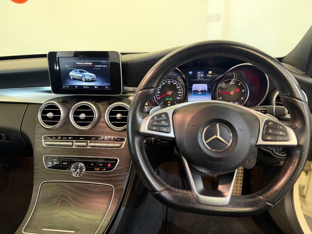 Mercedes-Benz C Class 2.1 C220d Amg Line Premium 7G-tronic Euro 6 S White #6