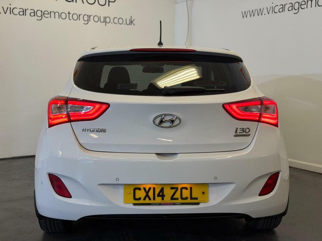 Hyundai I30 1.6 Crdi Se Euro 5 White #4