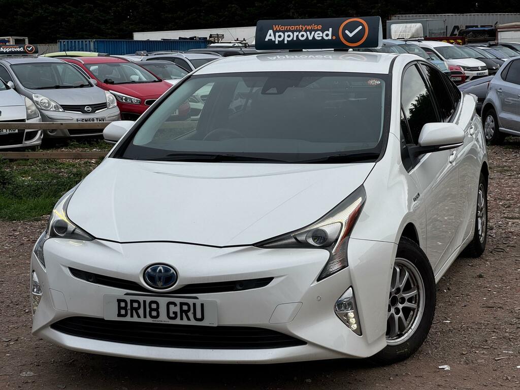 Toyota Prius 1.8 Vvt-h Active Cvt Euro 6 S S White #2