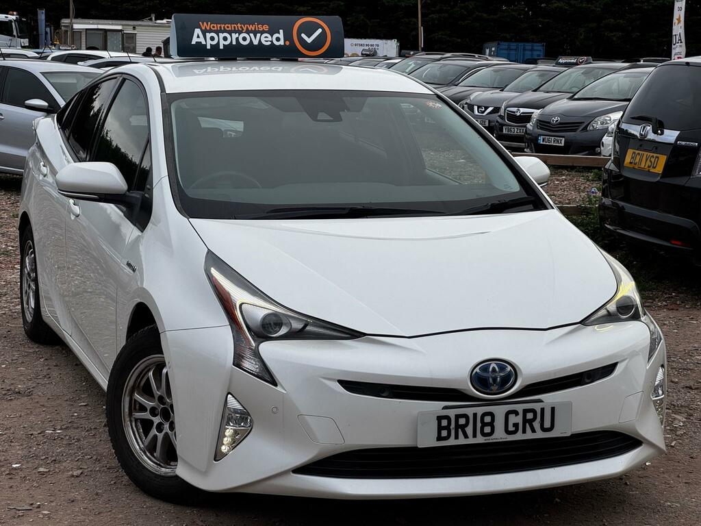Toyota Prius 1.8 Vvt-h Active Cvt Euro 6 S S White