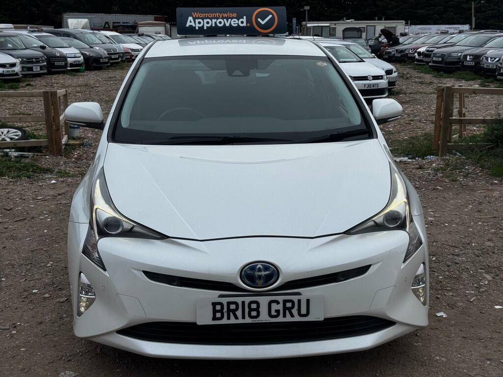 Toyota Prius 1.8 Vvt-h Active Cvt Euro 6 S S White #3
