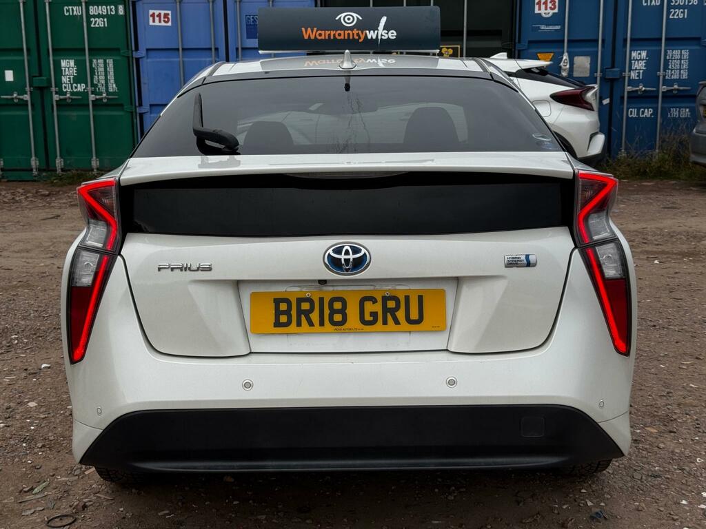 Toyota Prius 1.8 Vvt-h Active Cvt Euro 6 S S White #6