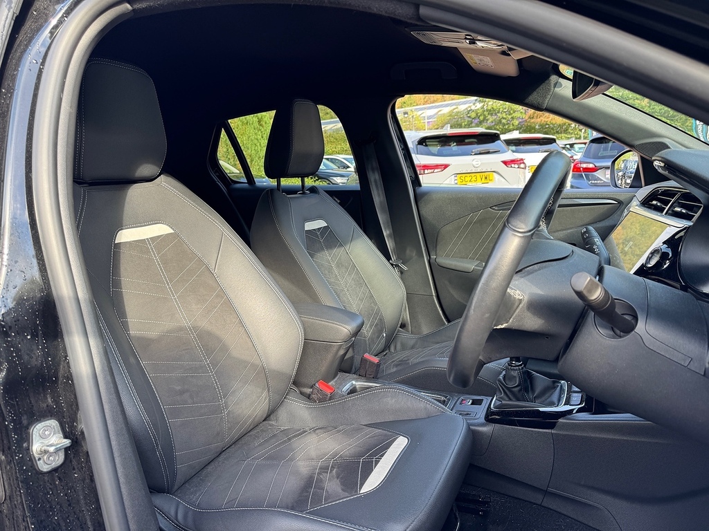 Vauxhall Corsa Turbo Ultimate PY23SWK Black #2