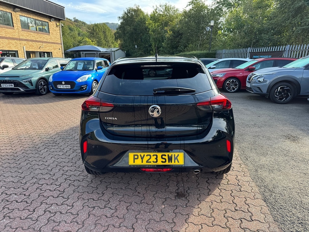 Vauxhall Corsa Turbo Ultimate PY23SWK Black #6