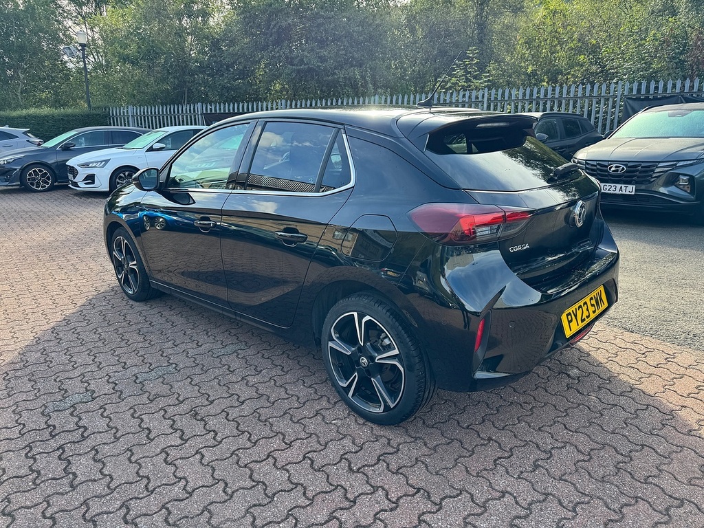 Vauxhall Corsa Turbo Ultimate PY23SWK Black #3