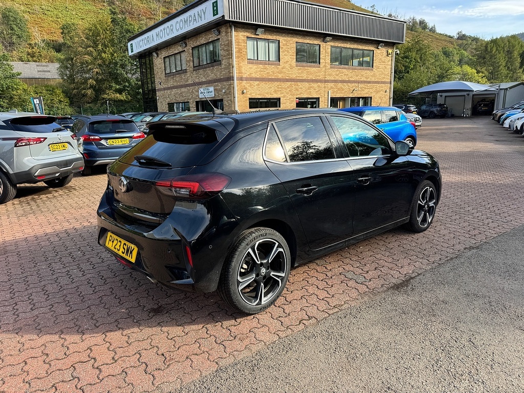 Vauxhall Corsa Turbo Ultimate PY23SWK Black #5