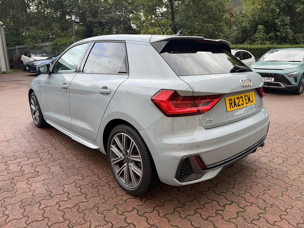 Audi A1 Tfsi S Line RA23EMJ Grey #3