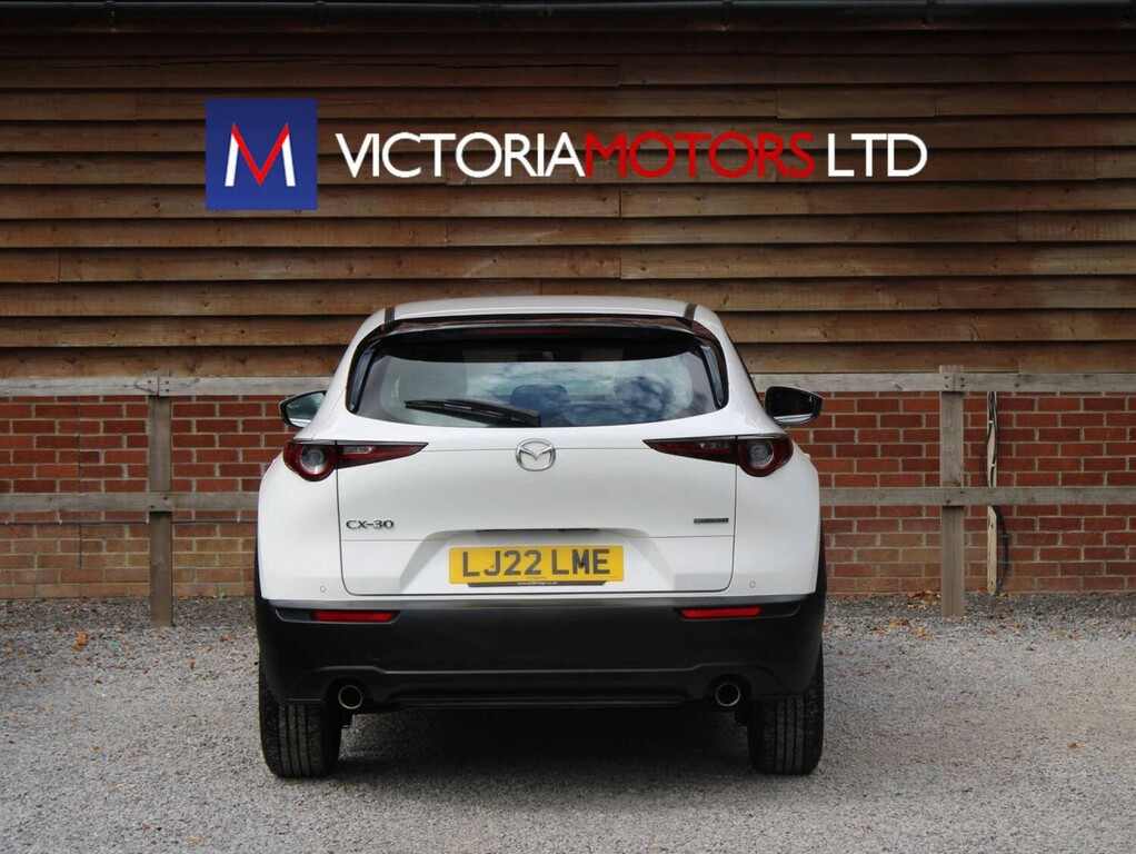 Mazda CX-30 2.0 E-skyactiv G Mhev Se-l Lux Hatchback White #4
