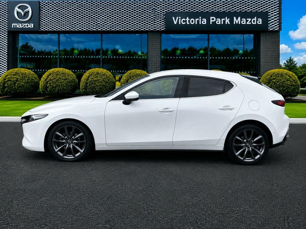 Mazda 3 2.0 Skyactiv-g Mhev Gt Sport Tech Euro 6 Ss White #4