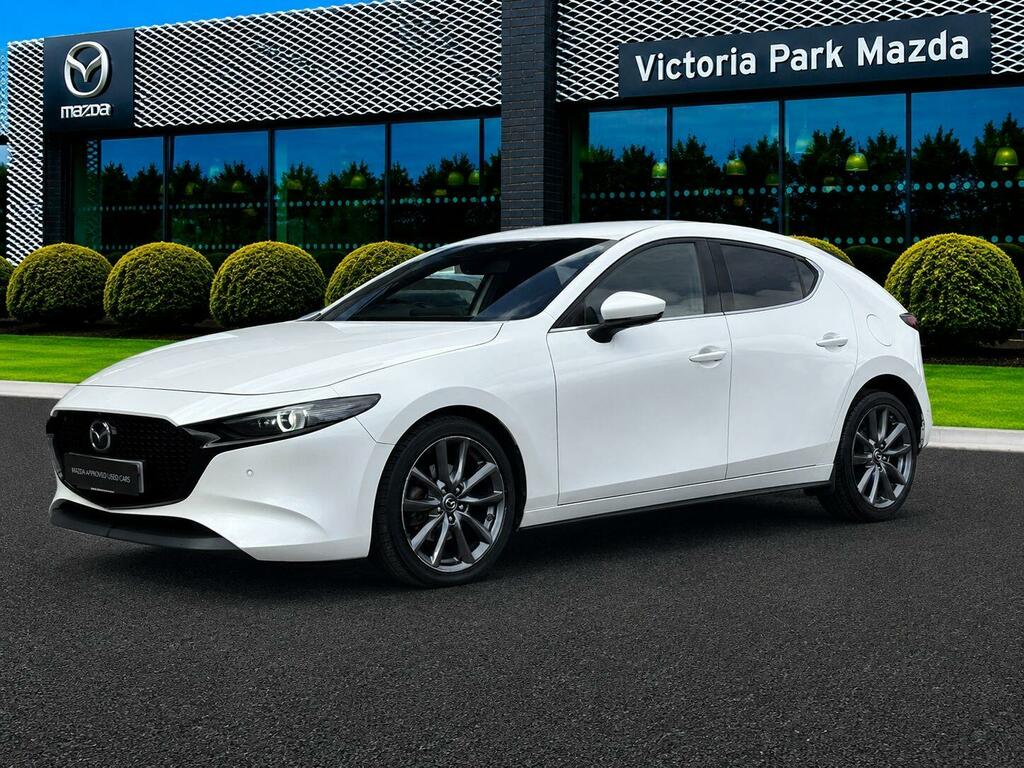 Mazda 3 2.0 Skyactiv-g Mhev Gt Sport Tech Euro 6 Ss White #3