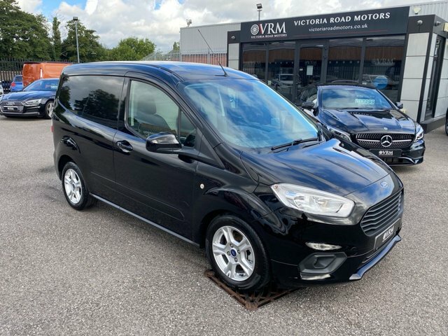 Ford Transit Courier Tdci Limited Panel Van Black #2