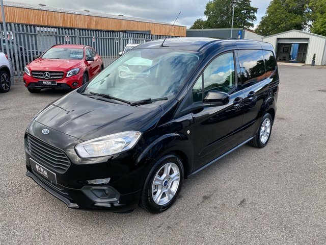 Ford Transit Courier Tdci Limited Panel Van Black #4