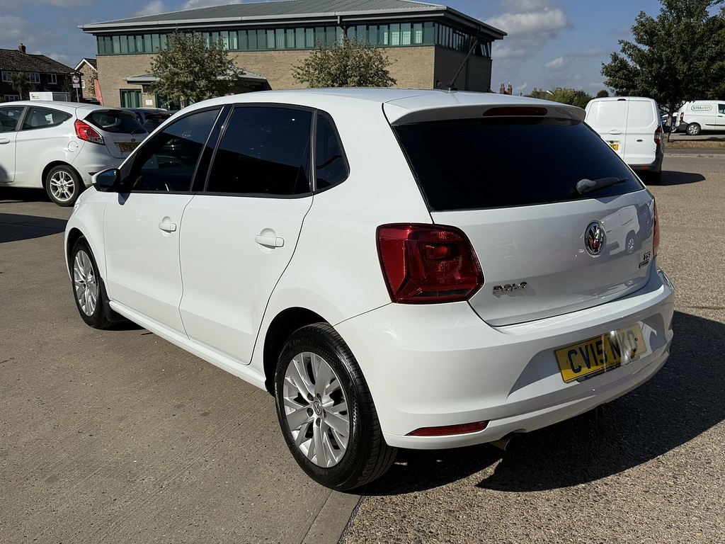 Volkswagen Polo 1.2 Tse Bluemotion Tech Se Dsg U12352 U White #4