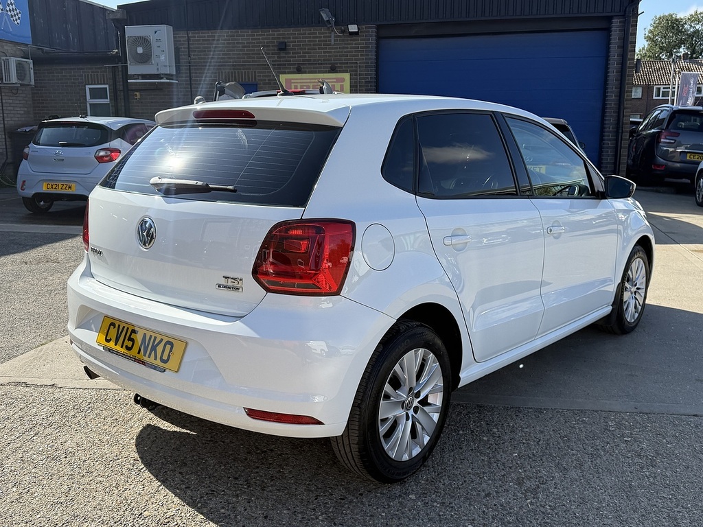 Volkswagen Polo 1.2 Tse Bluemotion Tech Se Dsg U12352 U White #2