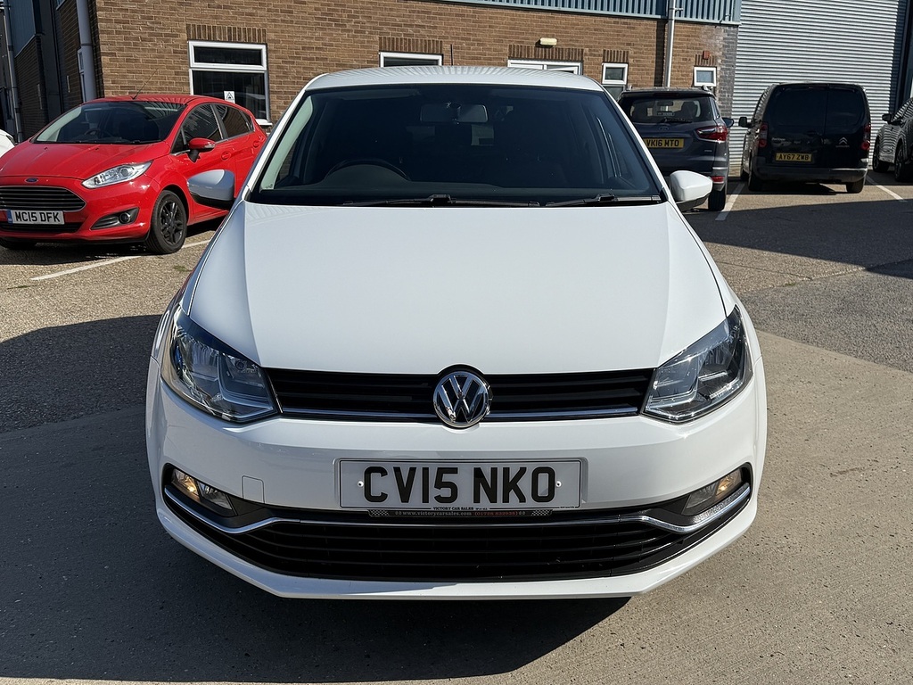 Volkswagen Polo 1.2 Tse Bluemotion Tech Se Dsg U12352 U White #6