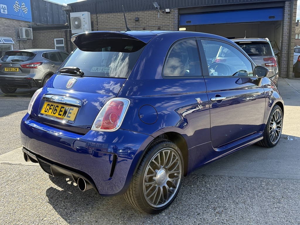 Abarth 595 1.4T-jet U12315 Ulez Blue #2