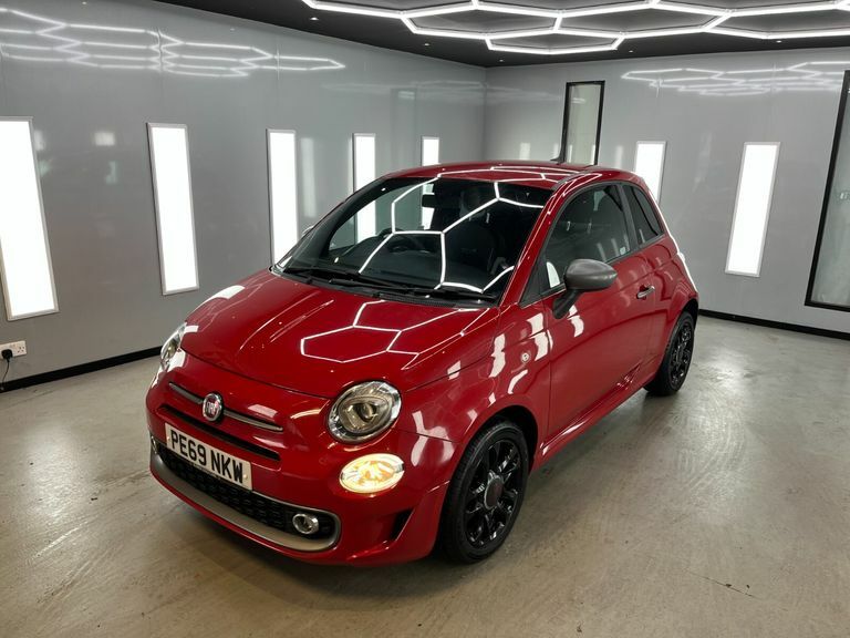 Fiat 500 S Red #6