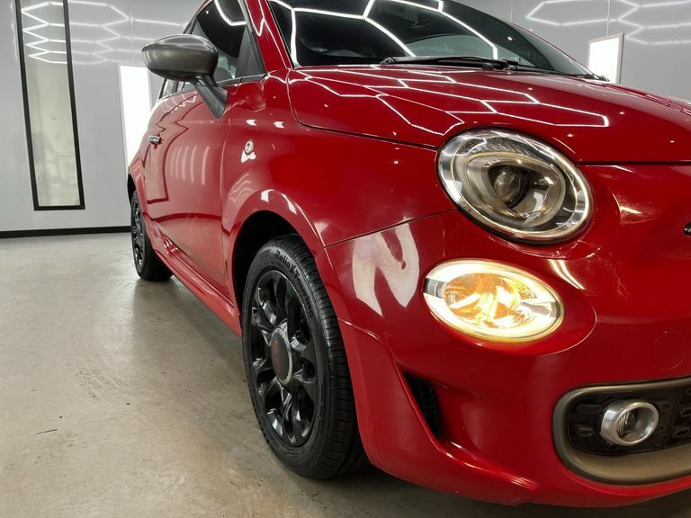 Fiat 500 S Red #3