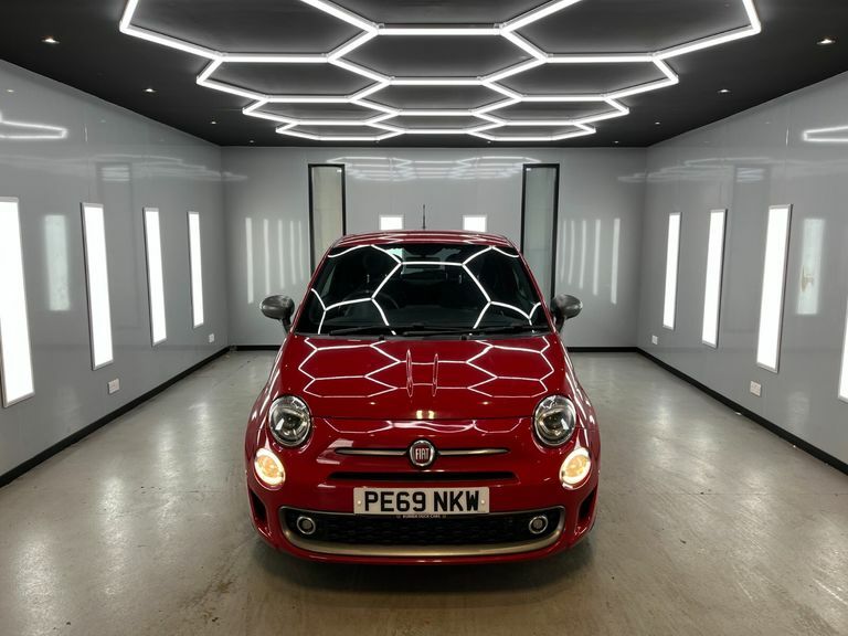 Fiat 500 S Red #4