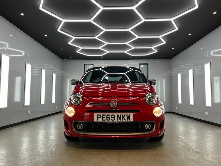 Fiat 500 S Red #5