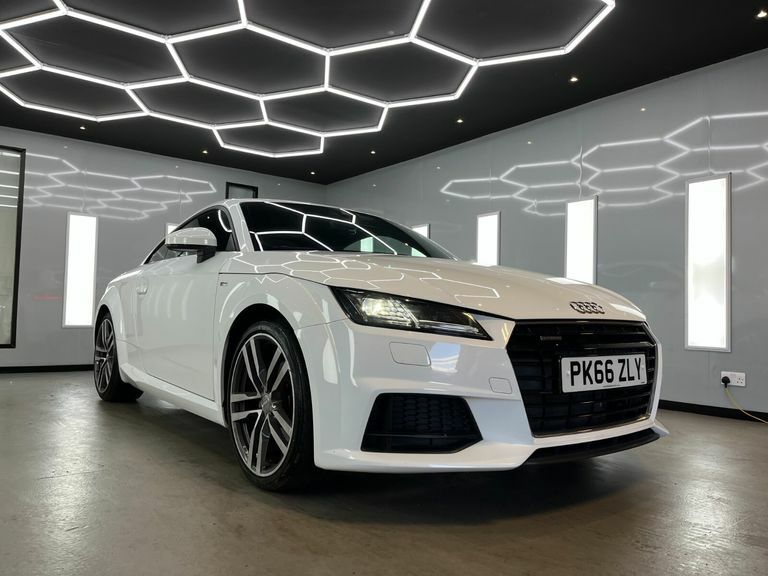 Audi TT Tfsi Quattro S Line White #2