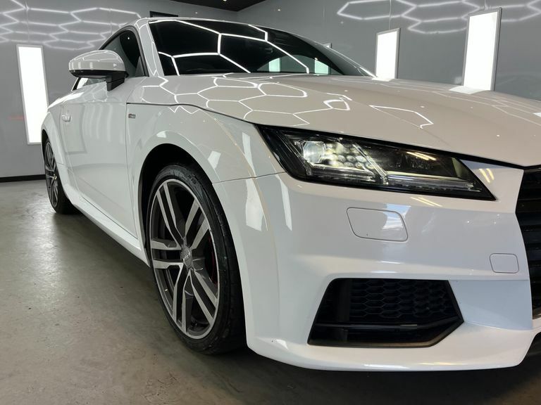 Audi TT Tfsi Quattro S Line White #3