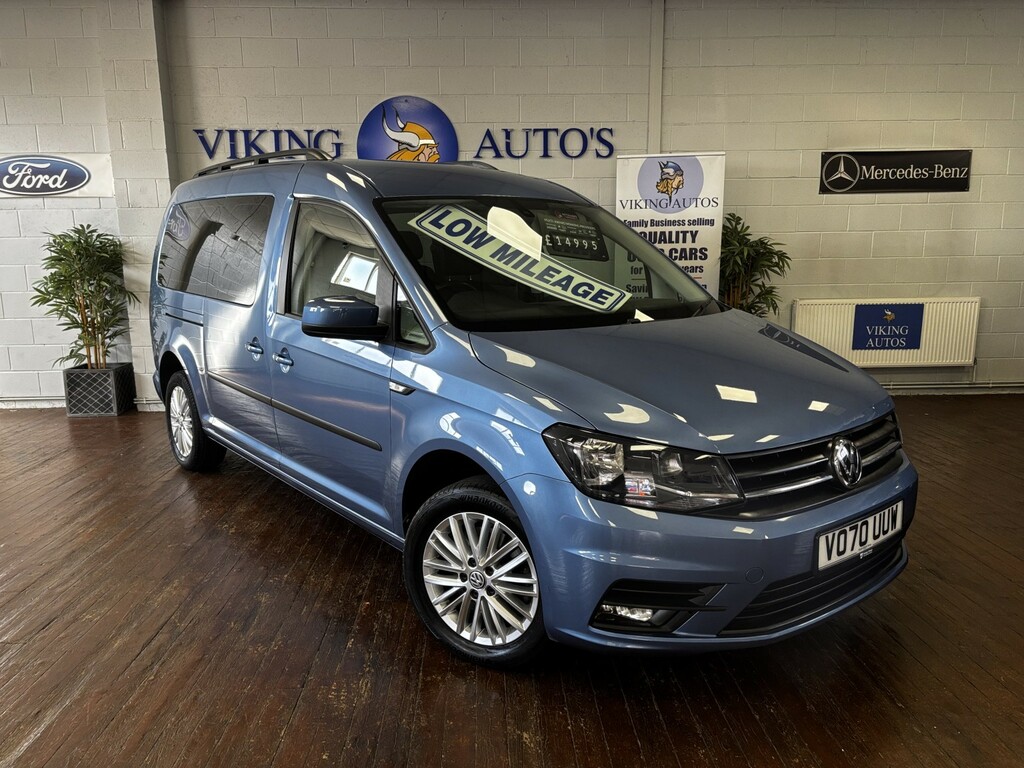 Volkswagen Caddy Maxi Life Mpv 2.0 Tdi 2020 Blue