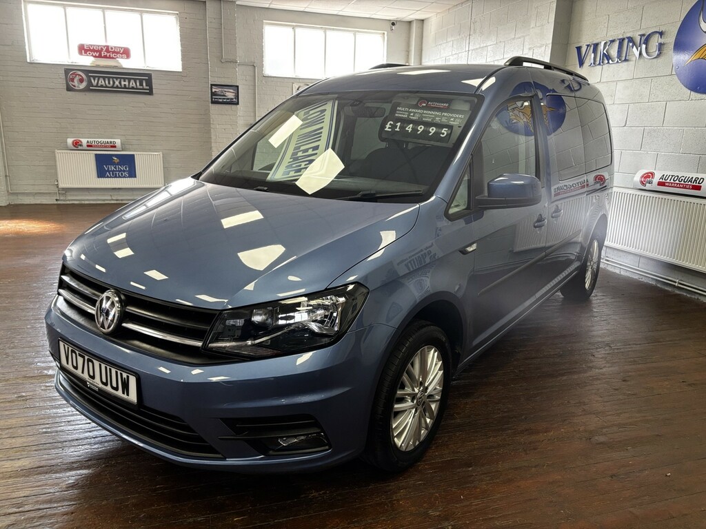 Volkswagen Caddy Maxi Life Mpv 2.0 Tdi 2020 Blue #5