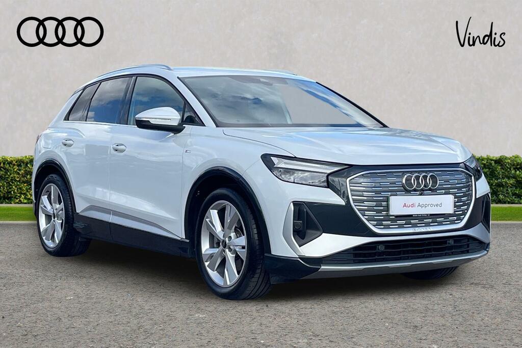 Audi Q4 E Tron Audi Q4 E-tron Q4 O S Line 40 E-tron 150,00 Kw White