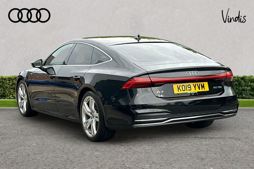 Audi A7 Audi A7 Sportback S Line 40 Tdi 204 Ps S Tronic KO19YVM Black #3