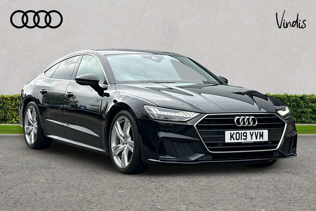Audi A7 Audi A7 Sportback S Line 40 Tdi 204 Ps S Tronic KO19YVM Black