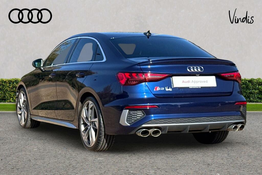 Audi A3 Audi S3 Saloon Tfsi 310 Ps S Tronic KR70VRN Blue #3