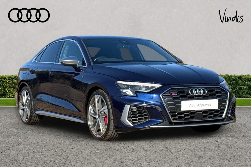 Audi A3 Audi S3 Saloon Tfsi 310 Ps S Tronic Blue