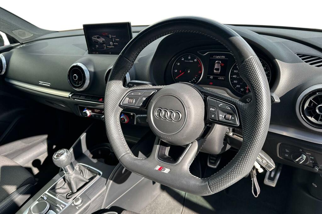 Audi A3 Audi A3 Saloon S Line 30 Tfsi 116 Ps 6-Speed Black #6