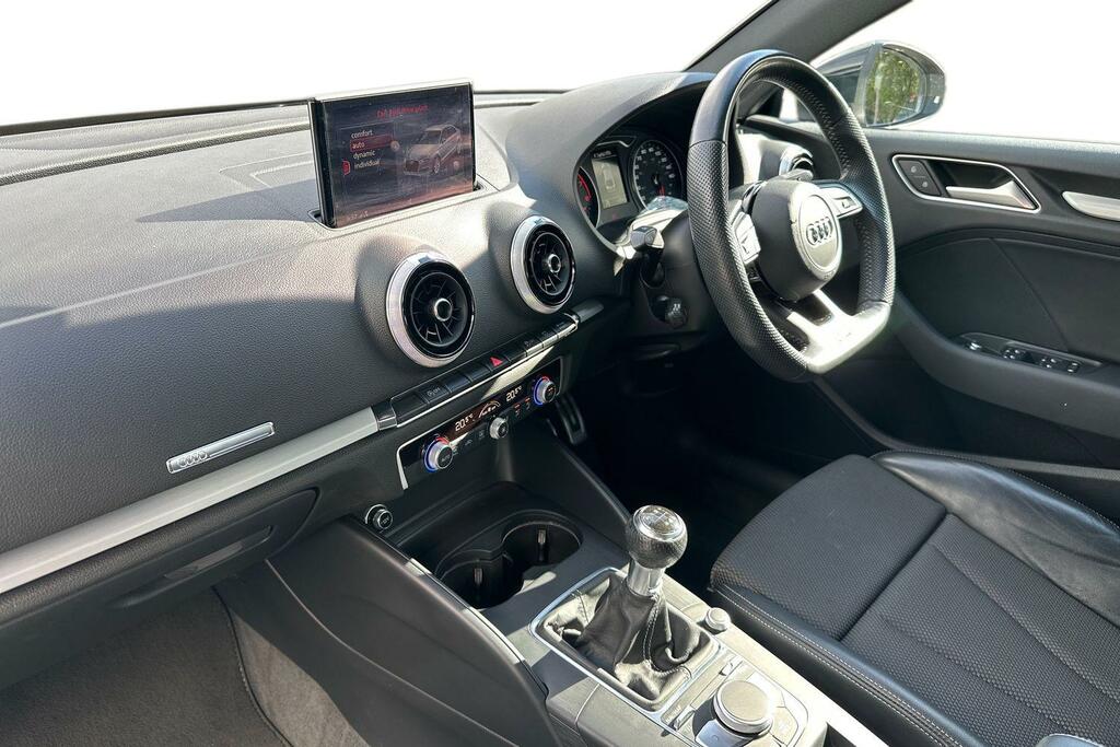 Audi A3 Audi A3 Saloon S Line 30 Tfsi 116 Ps 6-Speed Black #2