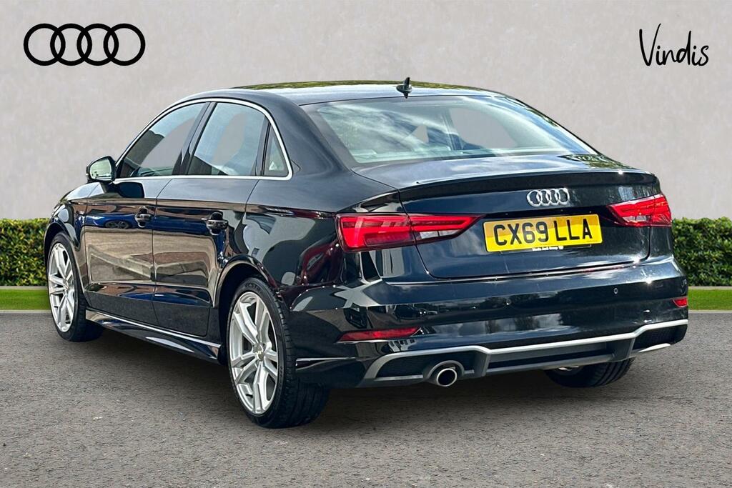 Audi A3 Audi A3 Saloon S Line 30 Tfsi 116 Ps 6-Speed Black #3