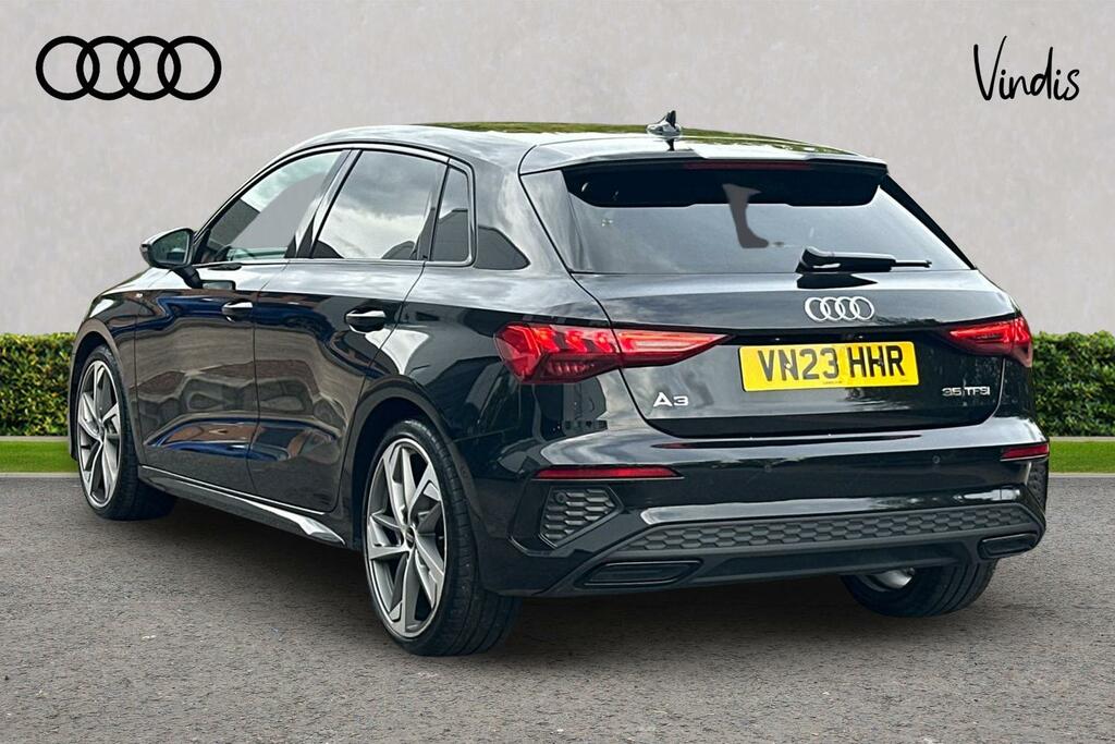 Audi A3 Audi A3 Sportback Edition 1 35 Tfsi 150 Ps S Troni VN23HHR Black #3