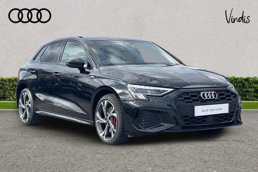 Audi A3 Audi A3 Sportback O S Line Competition 45 Tfsi E KK73GXR Black