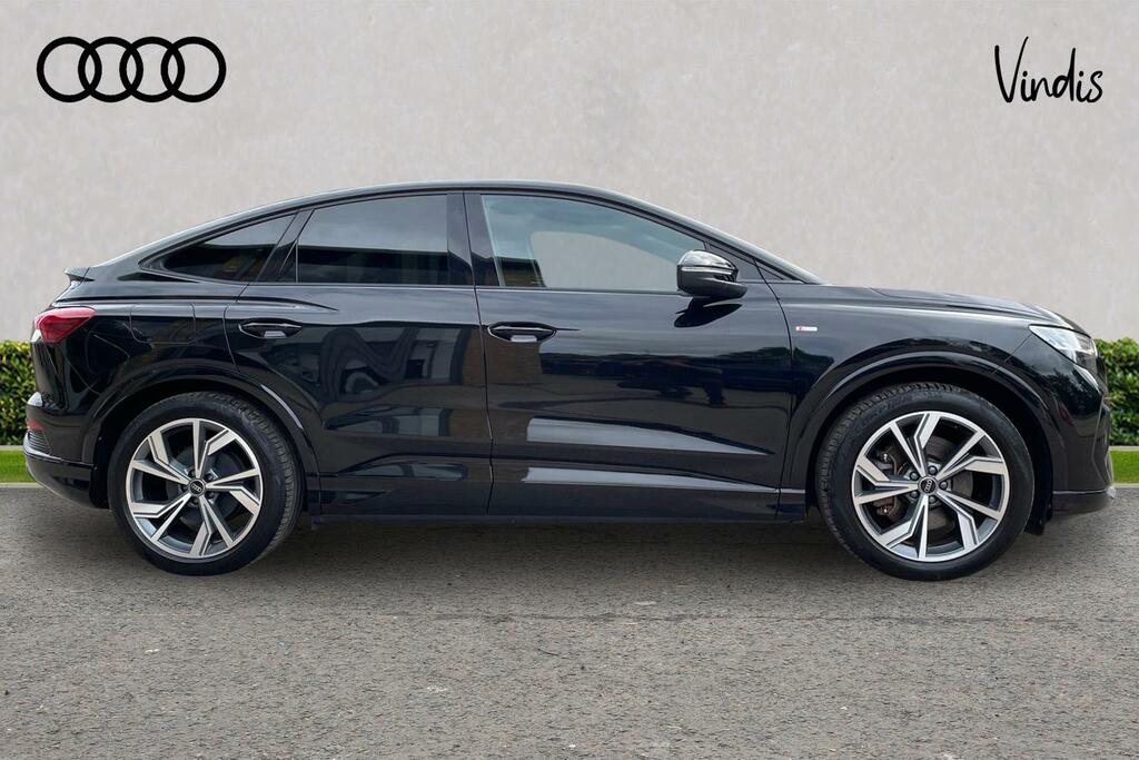 Audi Q4 E Tron Audi Q4 E-tron Sportback Edition 1 50 Quattro 220, YA23KHC Black #4