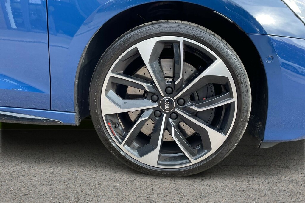 Audi A3 Audi S3 Saloon Black Edition Tfsi 333 Ps S Tronic WK74YLS Blue #5