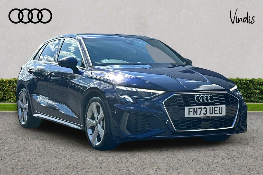 Audi A3 Audi A3 Sportback S Line 35 Tfsi 150 Ps 6-Speed Blue