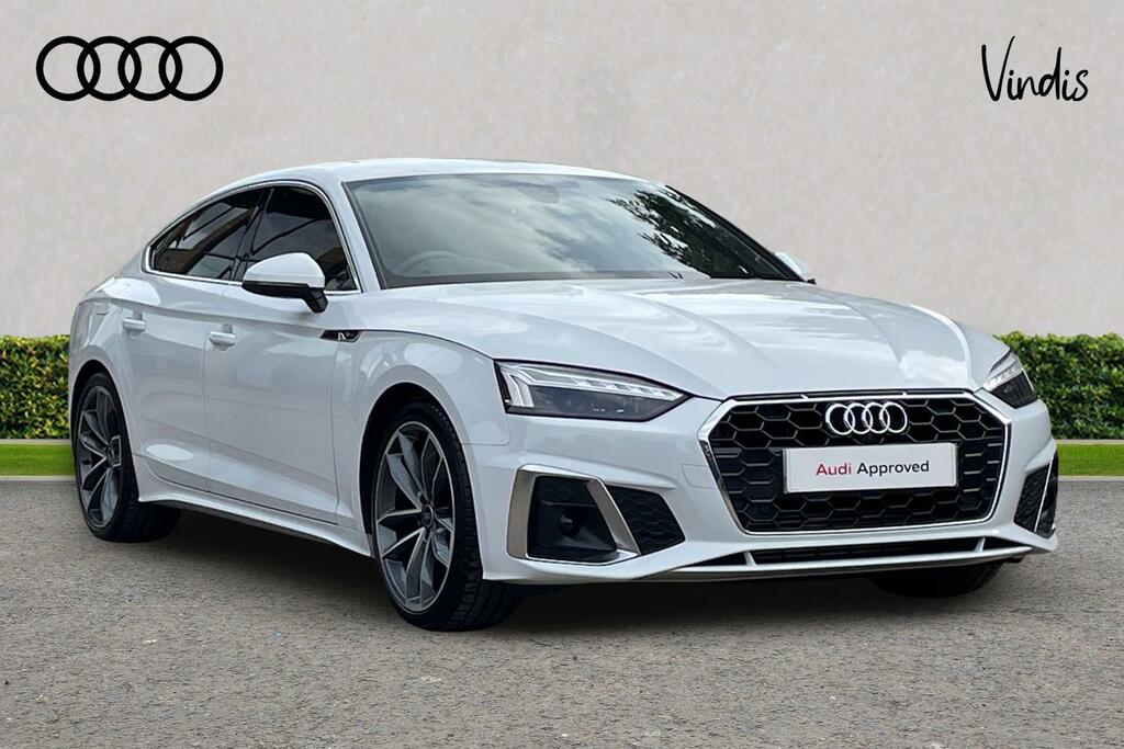 Audi A5 Audi A5 Sportback S Line 35 Tfsi 150 Ps S Tronic BK23PUA White