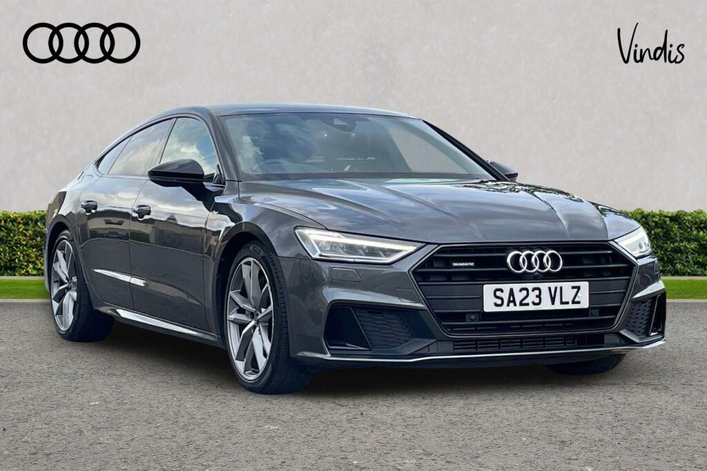 Audi A7 Audi A7 Sportback Black Edition 50 Tfsi E Quattro SA23VLZ Grey