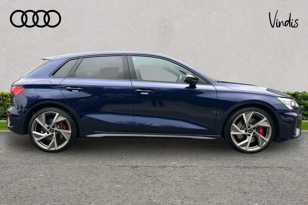Audi A3 Audi S3 Sportback Black Edition Tfsi 310 Ps S Tron NJ73JCV Blue #4