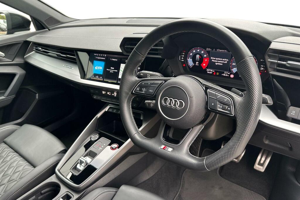 Audi A3 Audi S3 Sportback Black Edition Tfsi 310 Ps S Tron NJ73JCV Blue #6